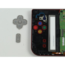 Nintendo 3DS XL 2015 A, B, X, Y, Замена кнопки «Пуск» или «Выбрать»