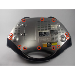Memorex 2Xtreme MP3830-01 Замена внешнего корпуса