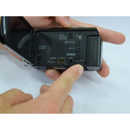 Замена батареи Panasonic HDC-TM90